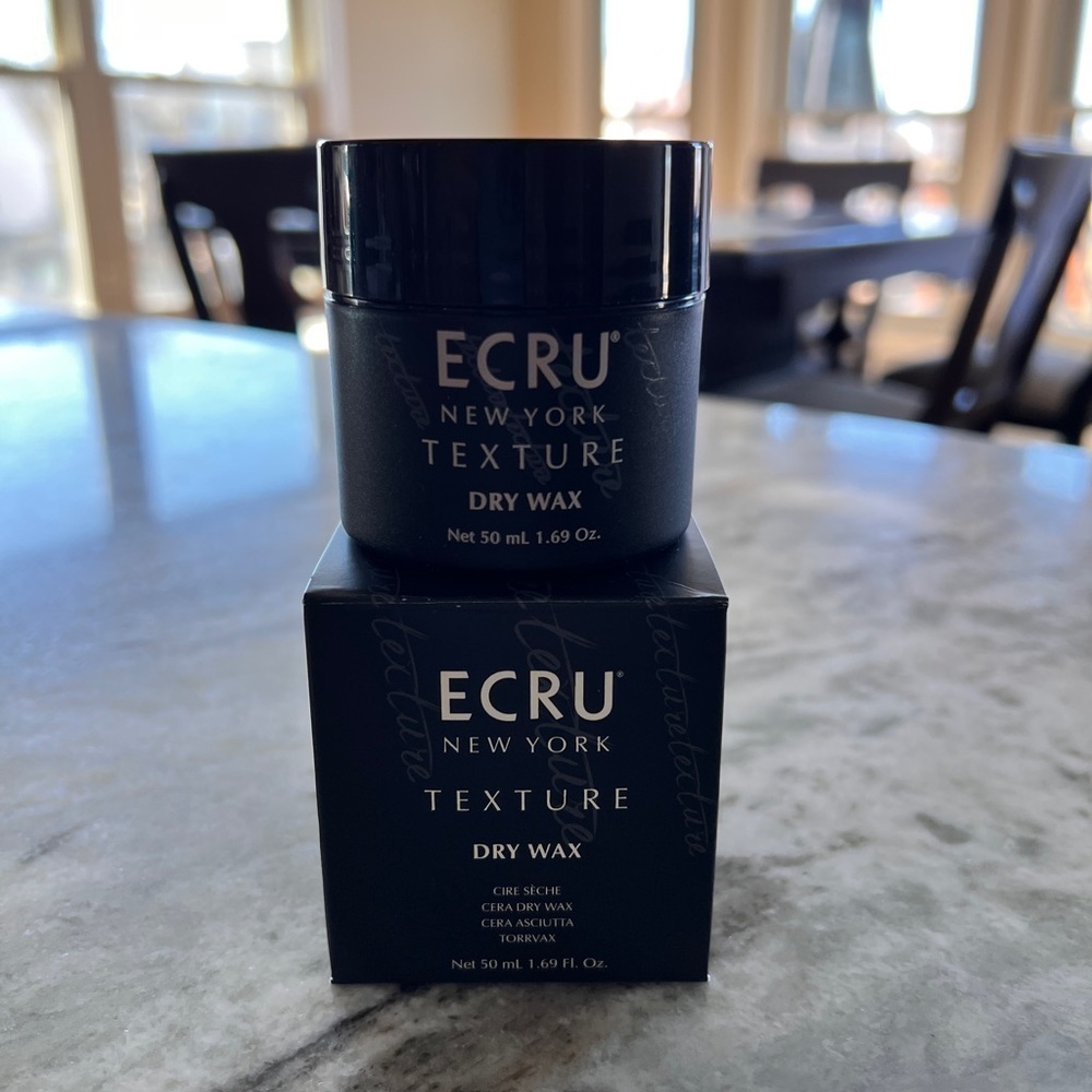 ECRU New York Texture Strong Hold Colorless Wax Dry Wax  1.69 fl oz Each Sealed